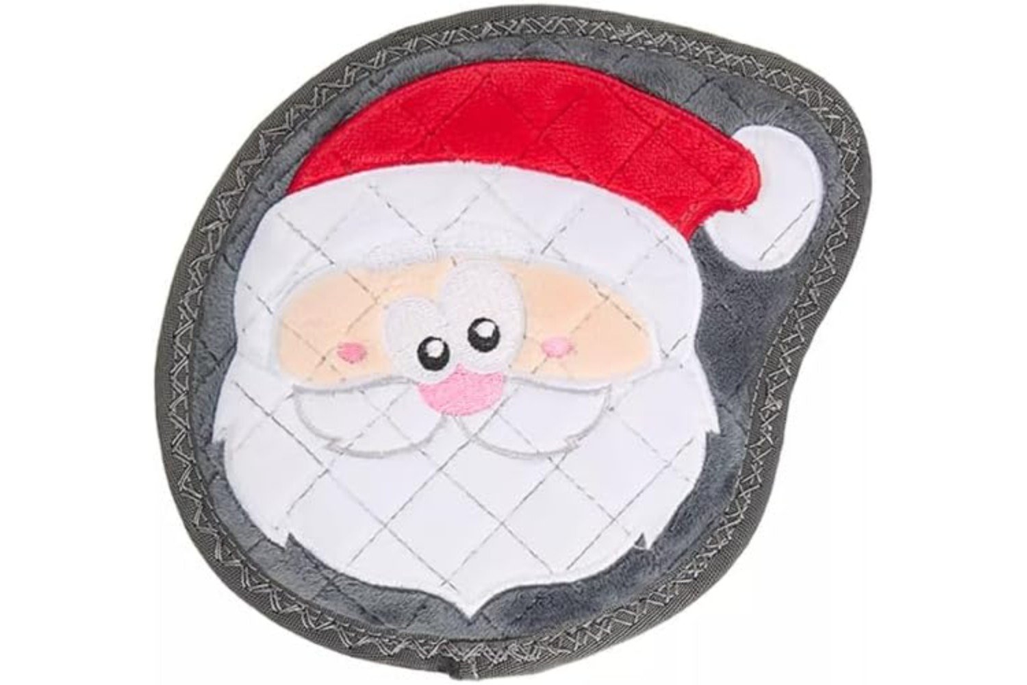Dog Toy Rip Roarin' Tough Plush Santa Claus