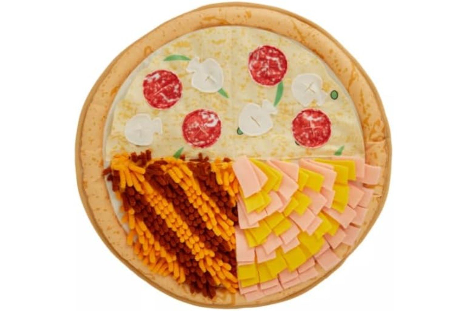 Classroom Snuffle Puzzle Pizza Burrow & Play Mat Dog Toy